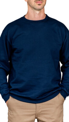 Buzo de algodón cuello redondo D&A Confecciones