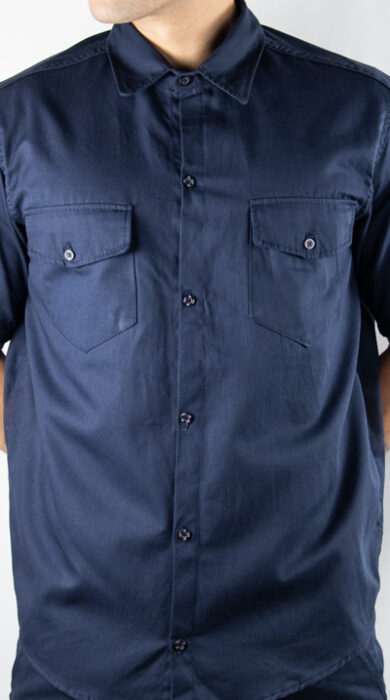 Camisa de trabjao mangas cortas D&A Confecciones. Indumentaria de trabajo.