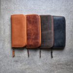 Regalo corporativo Billetera Madrid de cuero Vakapi en D&A confecciones. Indumentaria de trabajo