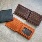 Regalo corporativo Billetera Euro de cuero Vakapi en D&A confecciones. Indumentaria de trabajo