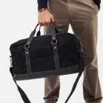 Regalo corporativo Bolsa de mano de lona y cuero Vakapi en D&A confecciones. Indumentaria de trabajo