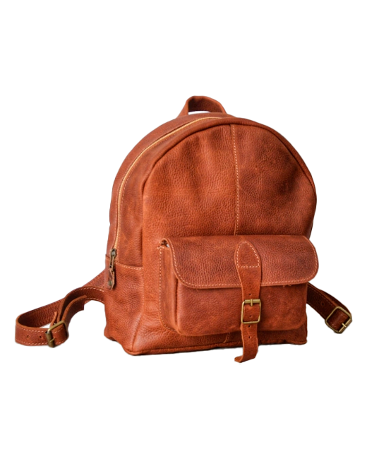 Regalo corporativo Mochila dama de cuero Vakapi en D&A confecciones. Indumentaria de trabajo