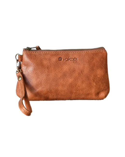 Regalo corporativo Neceser de cuero small en D&A confecciones. Indumentaria de trabajo