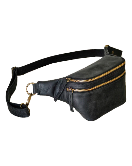 Riñonera Positano de cuero Vakapi en D&A confecciones. Indumentaria de trabajo